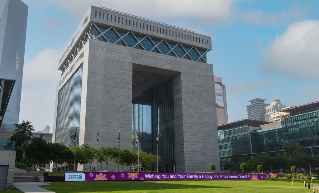 The Dubai International Financial Centre. Photo: Shutterstock The Dubai International Financial Centre. Photo: Shutterstock