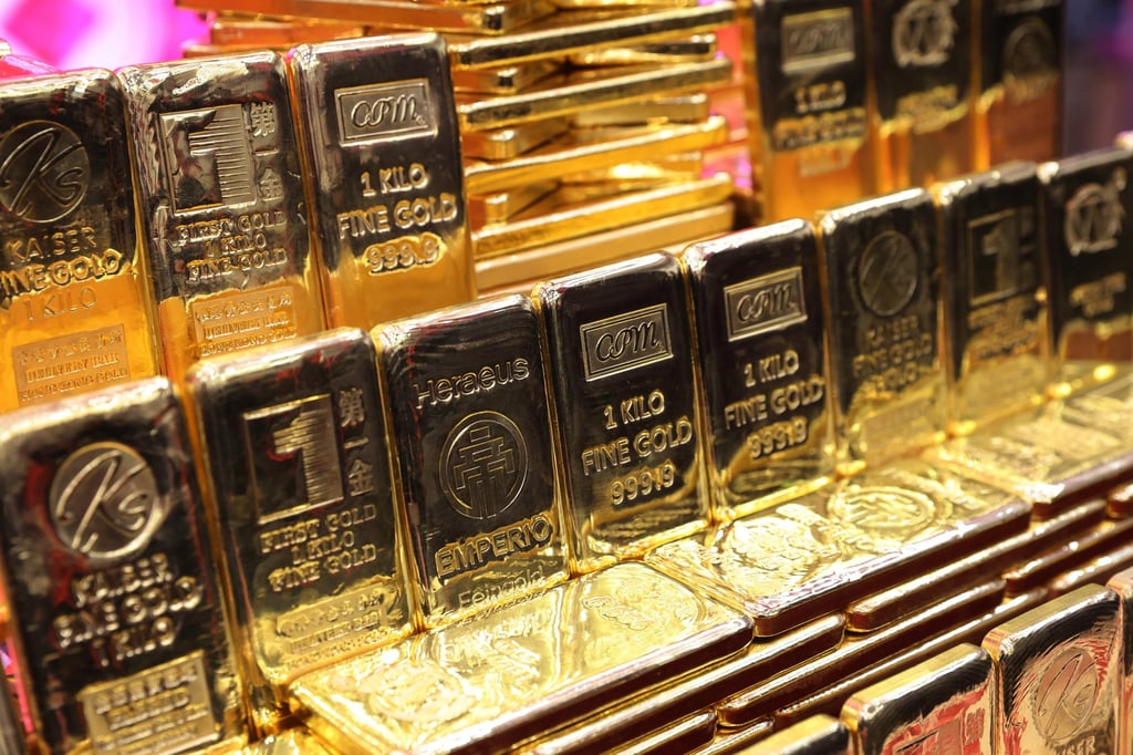 Gold’s advance has been underpinned by central bank buying, rising holdings in exchange-traded funds and rate cuts by the US Federal Reserve. Photo: Edmond So Gold’s advance has been underpinned by central bank buying, rising holdings in exchange-traded funds and rate cuts by the US Federal Reserve. Photo: Edmond So