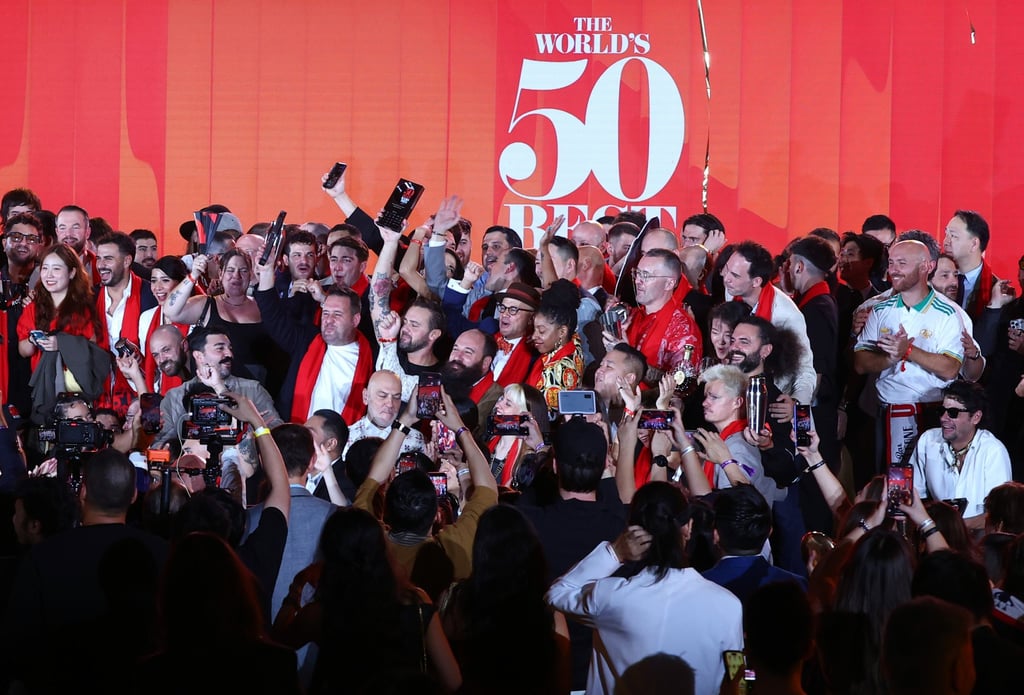 The World’s 50 Best Bars 2025 awards ceremony was held at Hong Kong’s Kai Tak Cruise Terminal on October 8. Photo: Dickson Lee