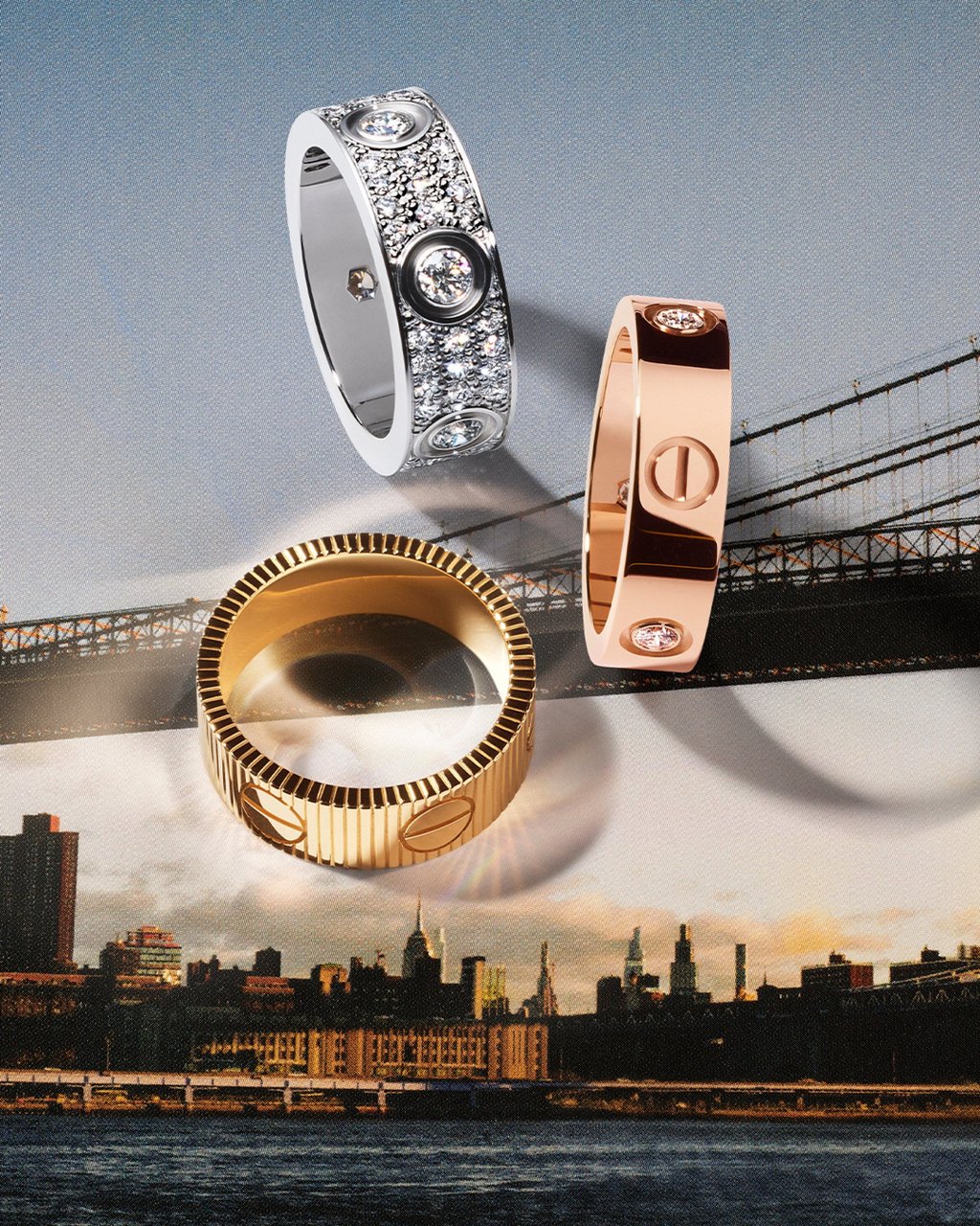 The new Love Unlimited ring reflects a bold new chapter for the storied Love jewellery collection. Photo: Handout