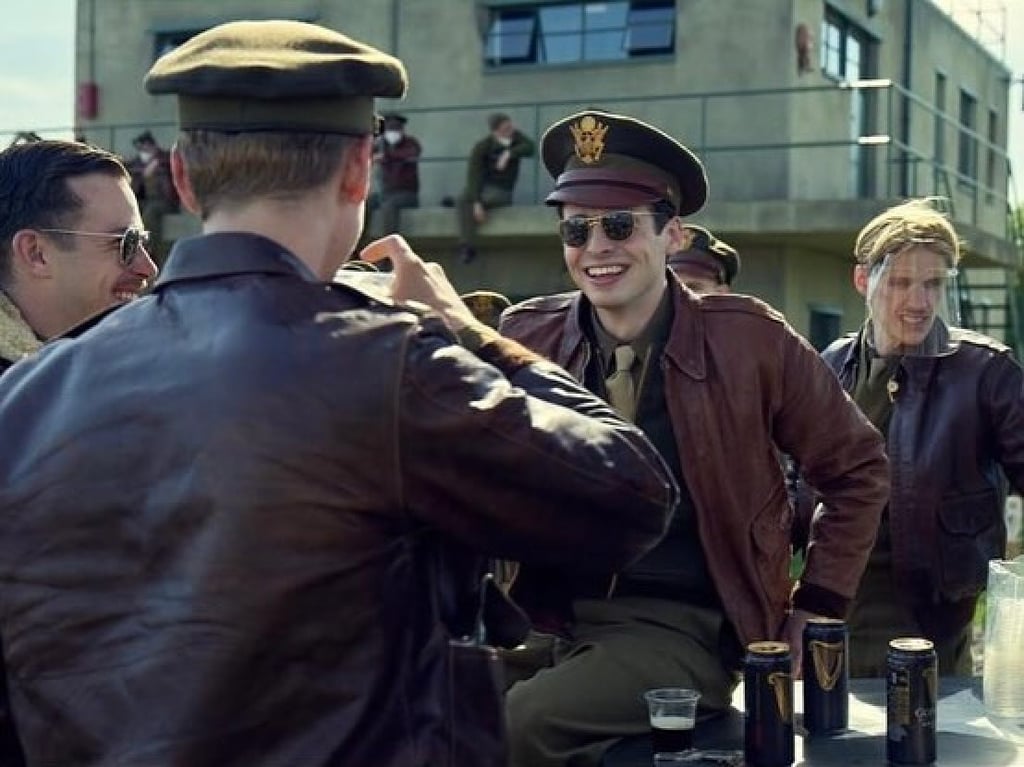 Before House of Guinness, Anthony Boyle starred in Masters of the Air. Photo: @anthonyboyle/Instagram