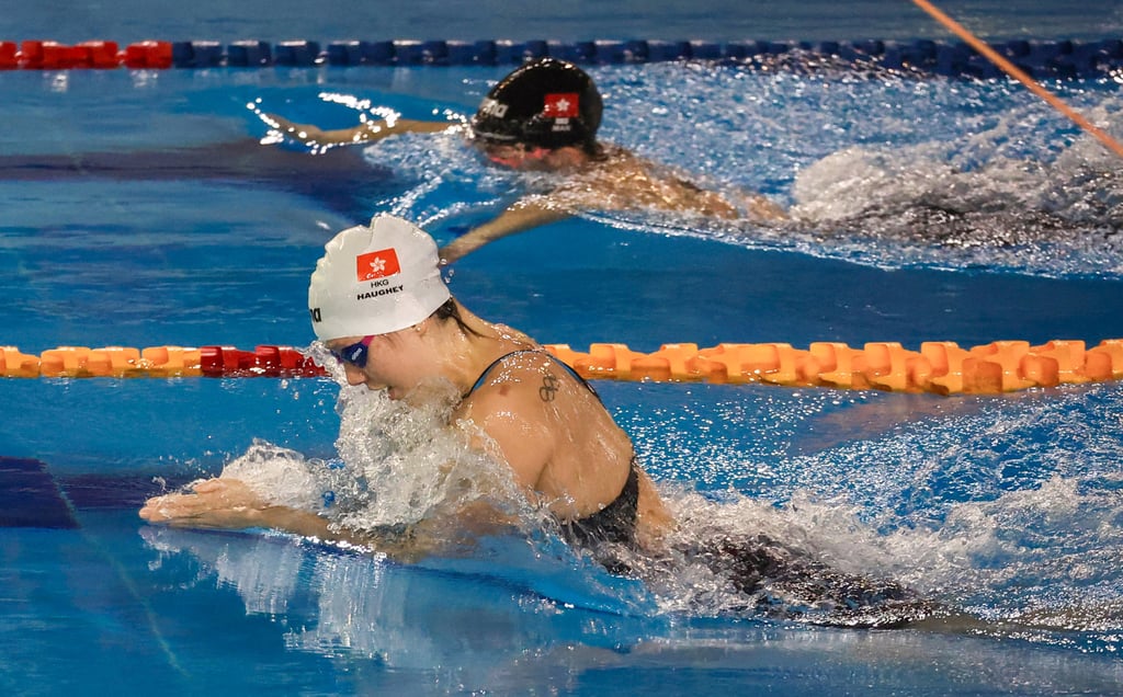 Siobhan Haughey is looking to increase her medal haul at the National Games. Photo: Edmond So