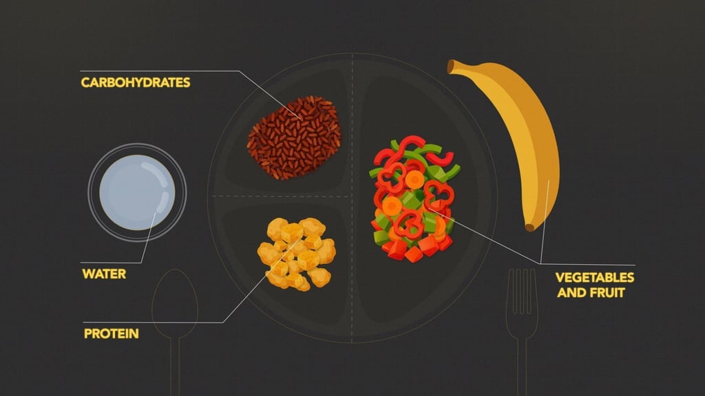 The Malaysian Healthy Plate guide, introduced in 2016 by Malaysia’s Ministry of Health, shows how portioning meals can support a more balanced diet. The Malaysian Healthy Plate guide, introduced in 2016 by Malaysia’s Ministry of Health, shows how portioning meals can support a more balanced diet.