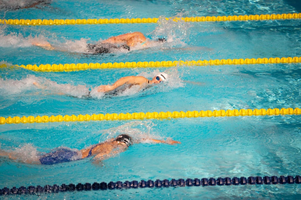 Siobhan Haughey (middle) in a Mare Nostrum Tour 100m freestyle final in May. Photo: Tom Rushton Siobhan Haughey (middle) in a Mare Nostrum Tour 100m freestyle final in May. Photo: Tom Rushton