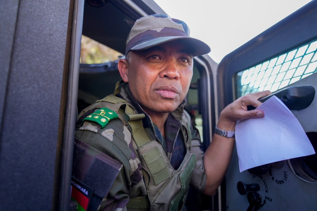 Colonel Michael Randrianirina earlier this week. Photo: AP Colonel Michael Randrianirina earlier this week. Photo: AP