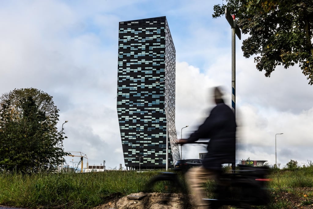 Exterior view of the building that houses Nexperia’s headquarters in Nijmegen, the Netherlands. Photo EPA Exterior view of the building that houses Nexperia’s headquarters in Nijmegen, the Netherlands. Photo EPA