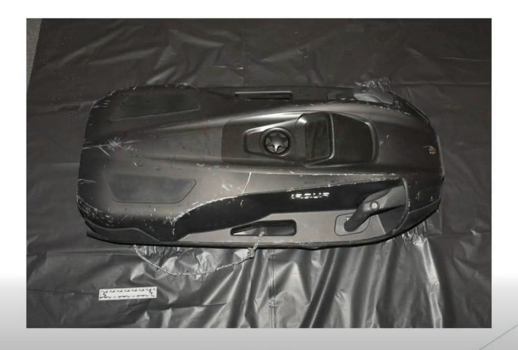 An undersea scooter was also found. Photo: Handout An undersea scooter was also found. Photo: Handout