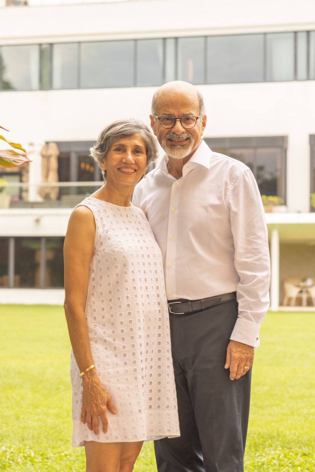 Jimmy and his wife Niloufer. Photo: courtesy Jimmy Minoo Master