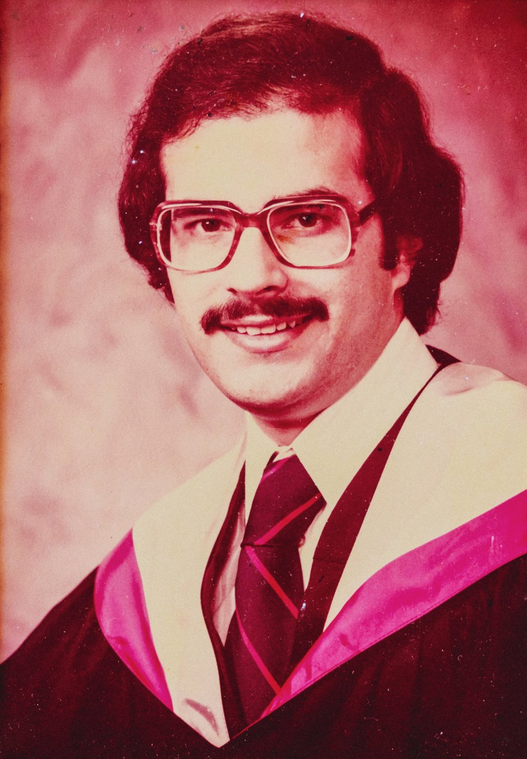 Master’s graduation photo, 1978. Photo: courtesy Jimmy Minoo Master Master’s graduation photo, 1978. Photo: courtesy Jimmy Minoo Master