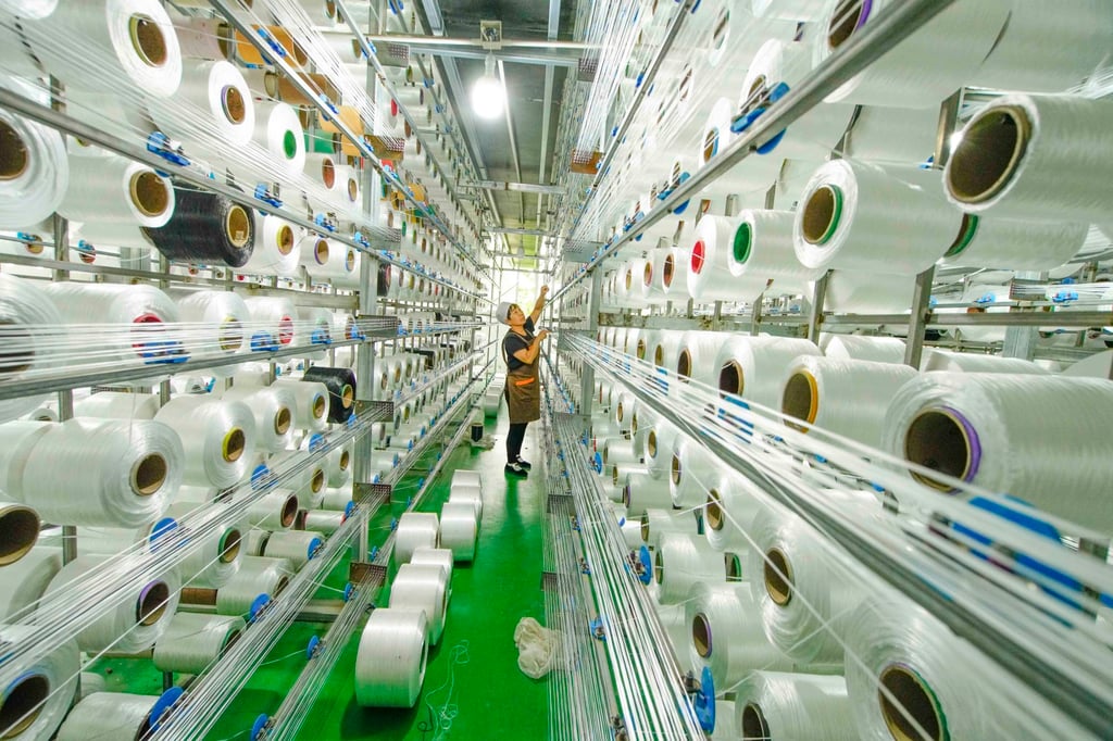 Some macroeconomic data, like surging industrial profits, may have already heralded a slight improvement in the quarterly profits. Photo: Xinhua Some macroeconomic data, like surging industrial profits, may have already heralded a slight improvement in the quarterly profits. Photo: Xinhua