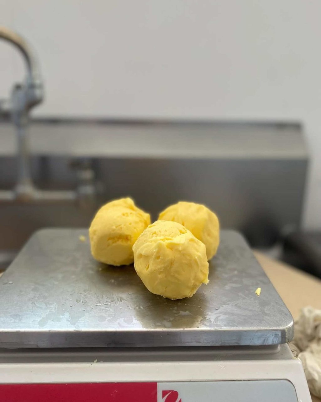 Butter from the Animal Farm Creamery. Photo: @animalfarmcreamery/Instagram