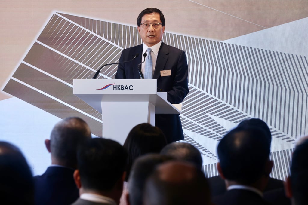 Airport Authority Hong Kong chairman Fred Lam. Photo: Jonathan Wong Airport Authority Hong Kong chairman Fred Lam. Photo: Jonathan Wong
