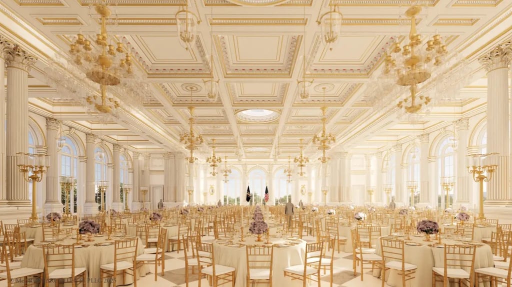 The White House announced in July that construction on a massive US$200 million ballroom in the East Wing of the White House would begin in the autumn and be ready before Trump’s term ends in early 2029. Photo: The White House The White House announced in July that construction on a massive US$200 million ballroom in the East Wing of the White House would begin in the autumn and be ready before Trump’s term ends in early 2029. Photo: The White House