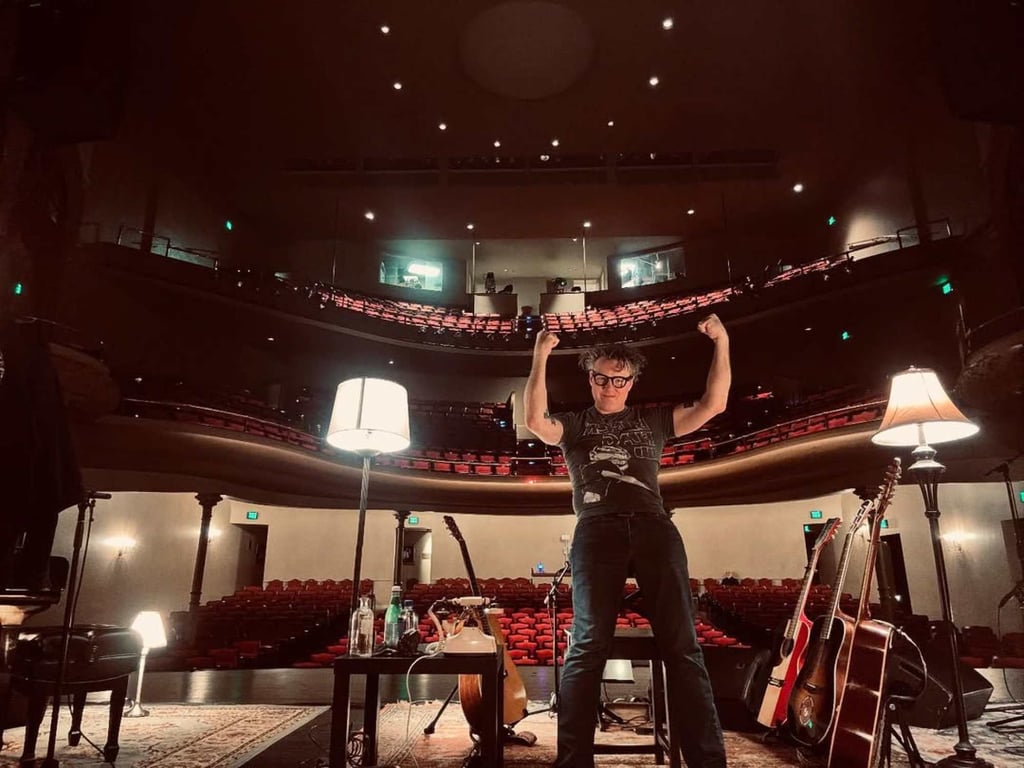 Ryan Adams has suggested he may stop touring internationally after experiencing a meltdown during a performance in Australia. Photo: Instagram/ryanadams Ryan Adams has suggested he may stop touring internationally after experiencing a meltdown during a performance in Australia. Photo: Instagram/ryanadams