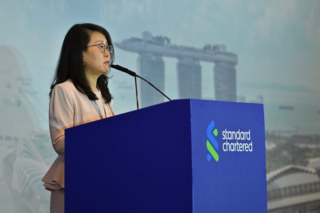 Xie Wen, Standard Chartered’s global head of SME Banking, says Singapore’s status as a global trading hub with world-class infrastructure and strong regional connectivity makes it an ideal location for SMEs to establish their regional presence. Photo: SCMP