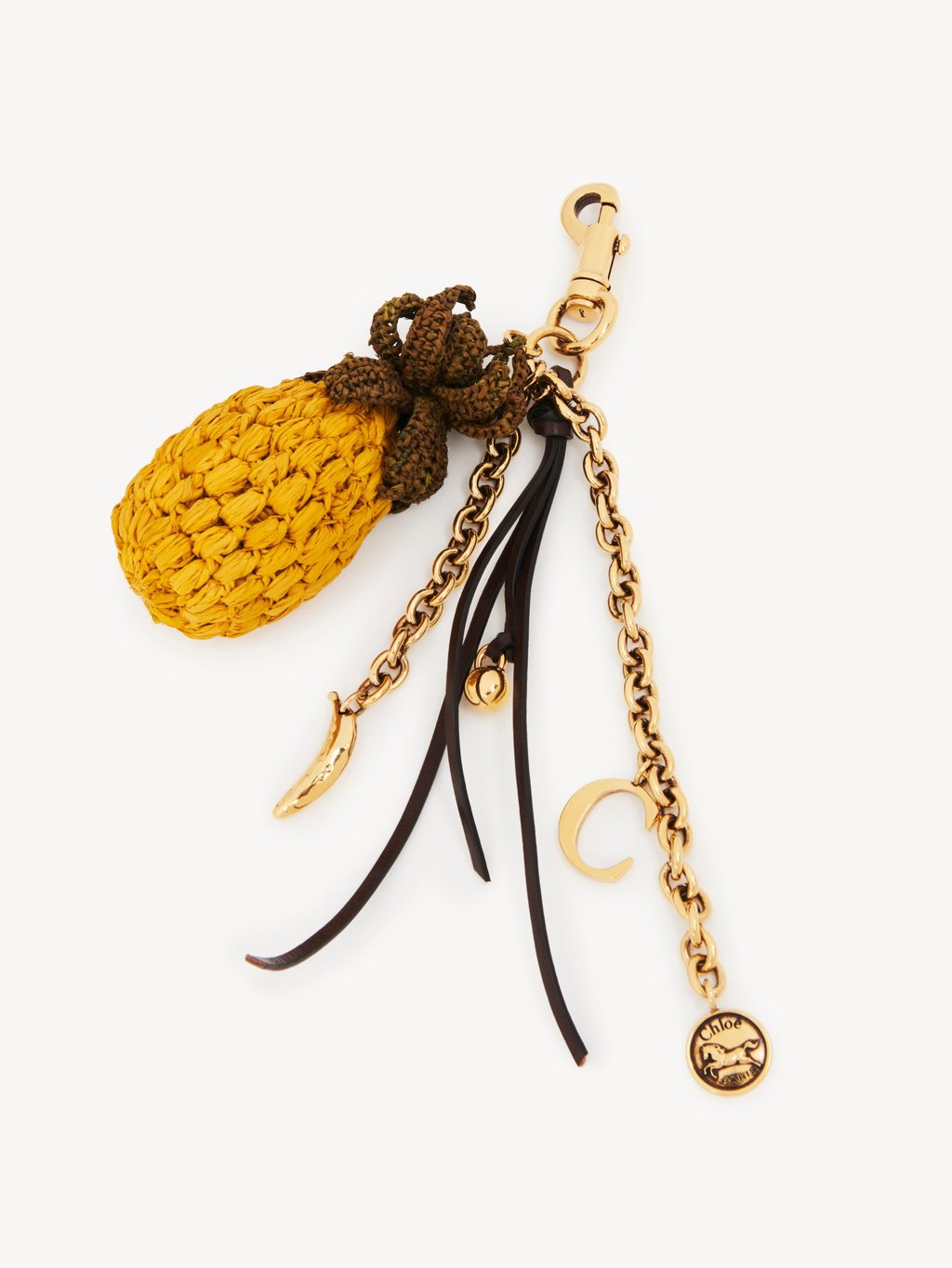 Chloé pineapple charm. Photo: Handout