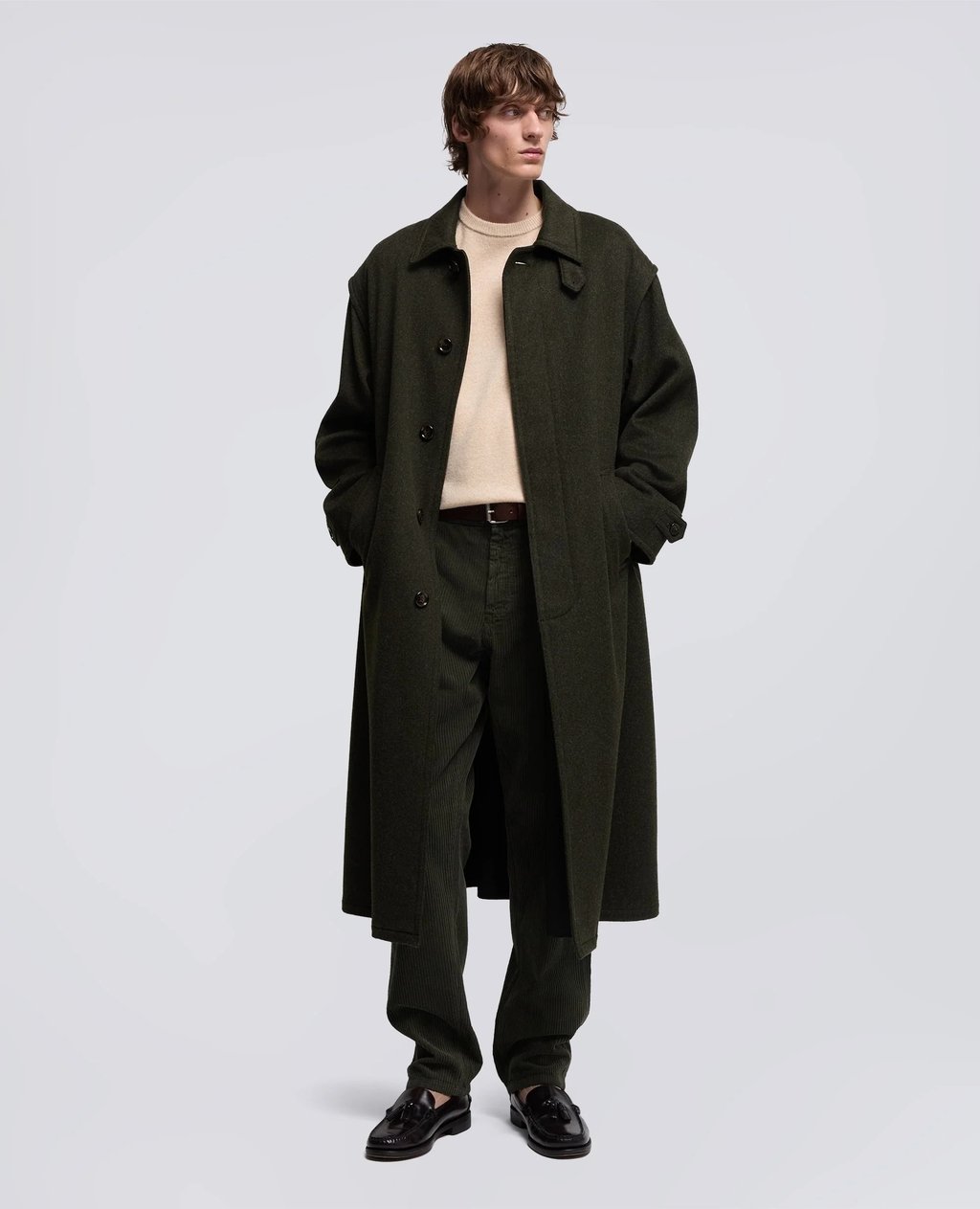 Aspesi Ernest virgin wool and alpaca coat. Photo: Handout