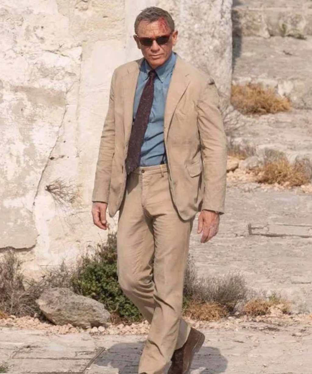Daniel Craig as James Bond in Massimo Alba. Photo: Handout