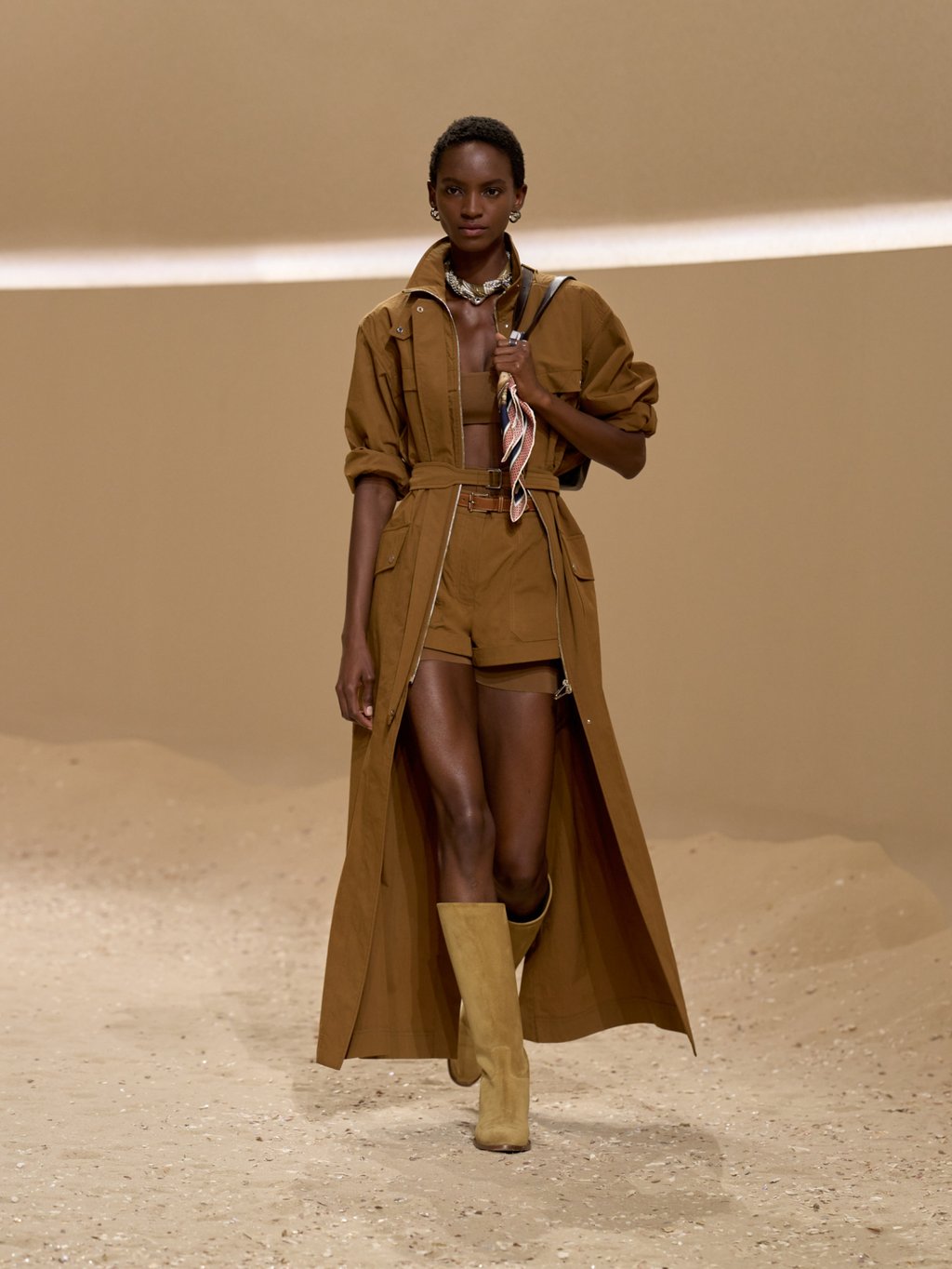 Creative director Nadège Vanhée mixes utility with artisanal craftsmanship and tailoring codes with a rider’s need for freedom. Photo: Handout Creative director Nadège Vanhée mixes utility with artisanal craftsmanship and tailoring codes with a rider’s need for freedom. Photo: Handout