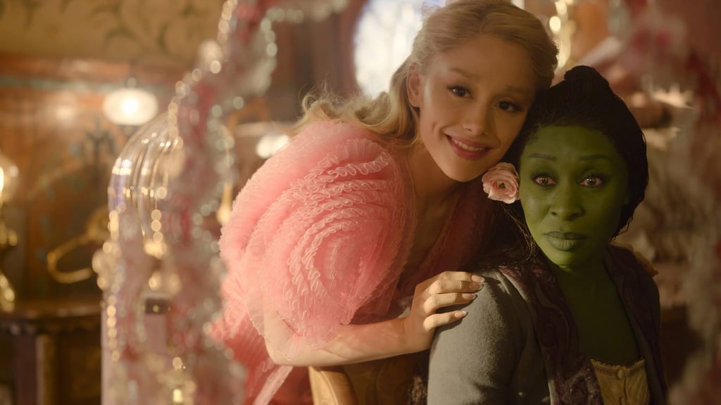 Ariana Grande and Cynthia Erivo in Wicked. Photo: TNS