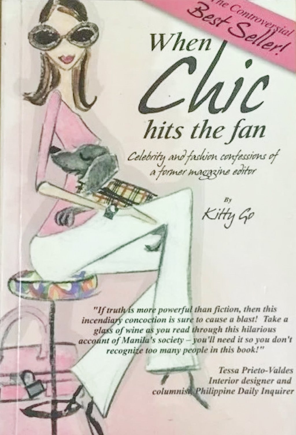 When Chic Hits The Fan, written by Kitty Go, was controversial when it was released in the Philippines. Photo: courtesy Kitty Go