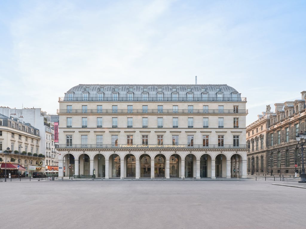 The Fondation Cartier Pour L’Art Contemporain at Place du Palais Royal in Paris. Photo: Handout The Fondation Cartier Pour L’Art Contemporain at Place du Palais Royal in Paris. Photo: Handout