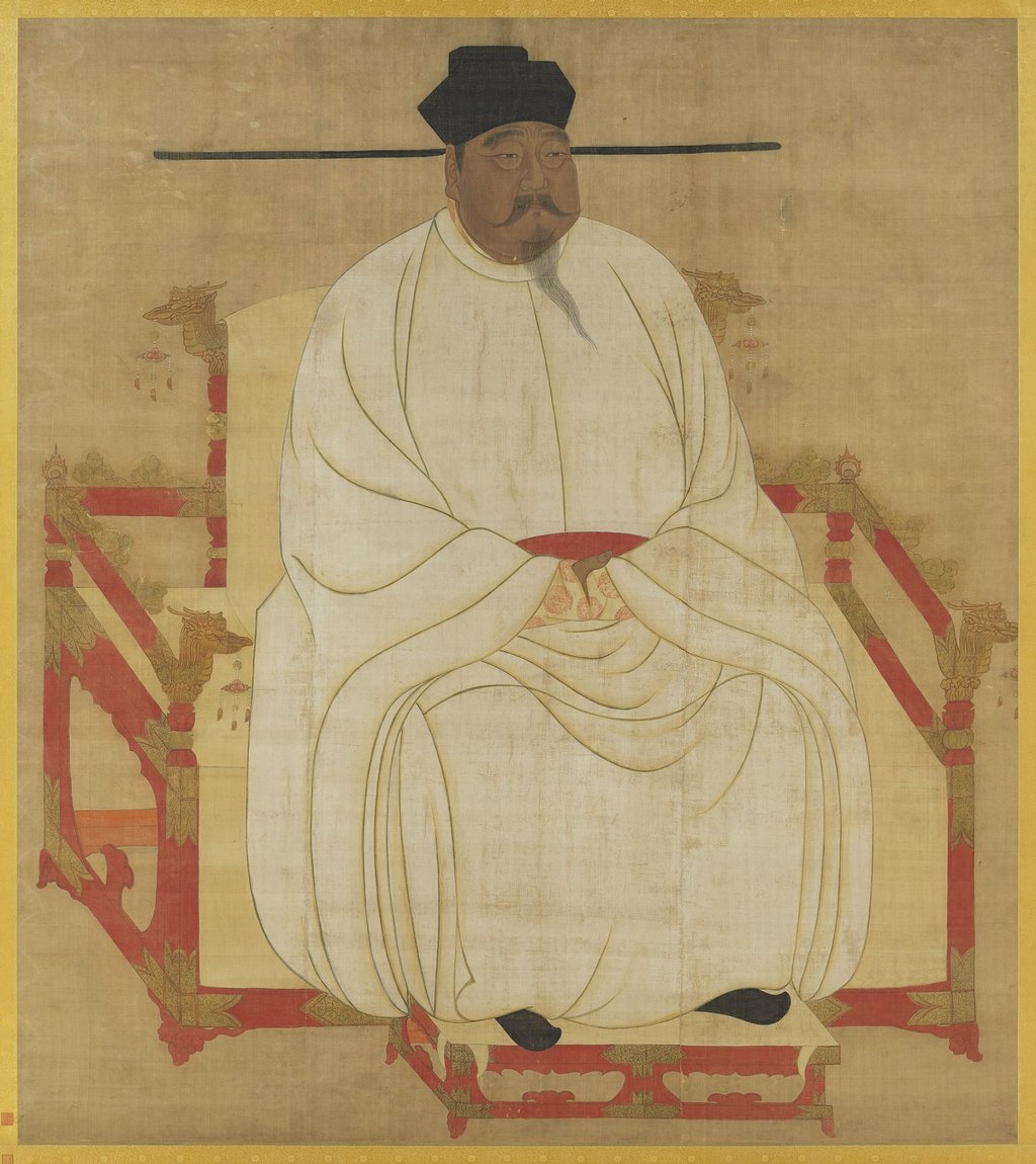 A portrait of Taizu, the first emperor of the Song dynasty. Photo: Historical Painting A portrait of Taizu, the first emperor of the Song dynasty. Photo: Historical Painting