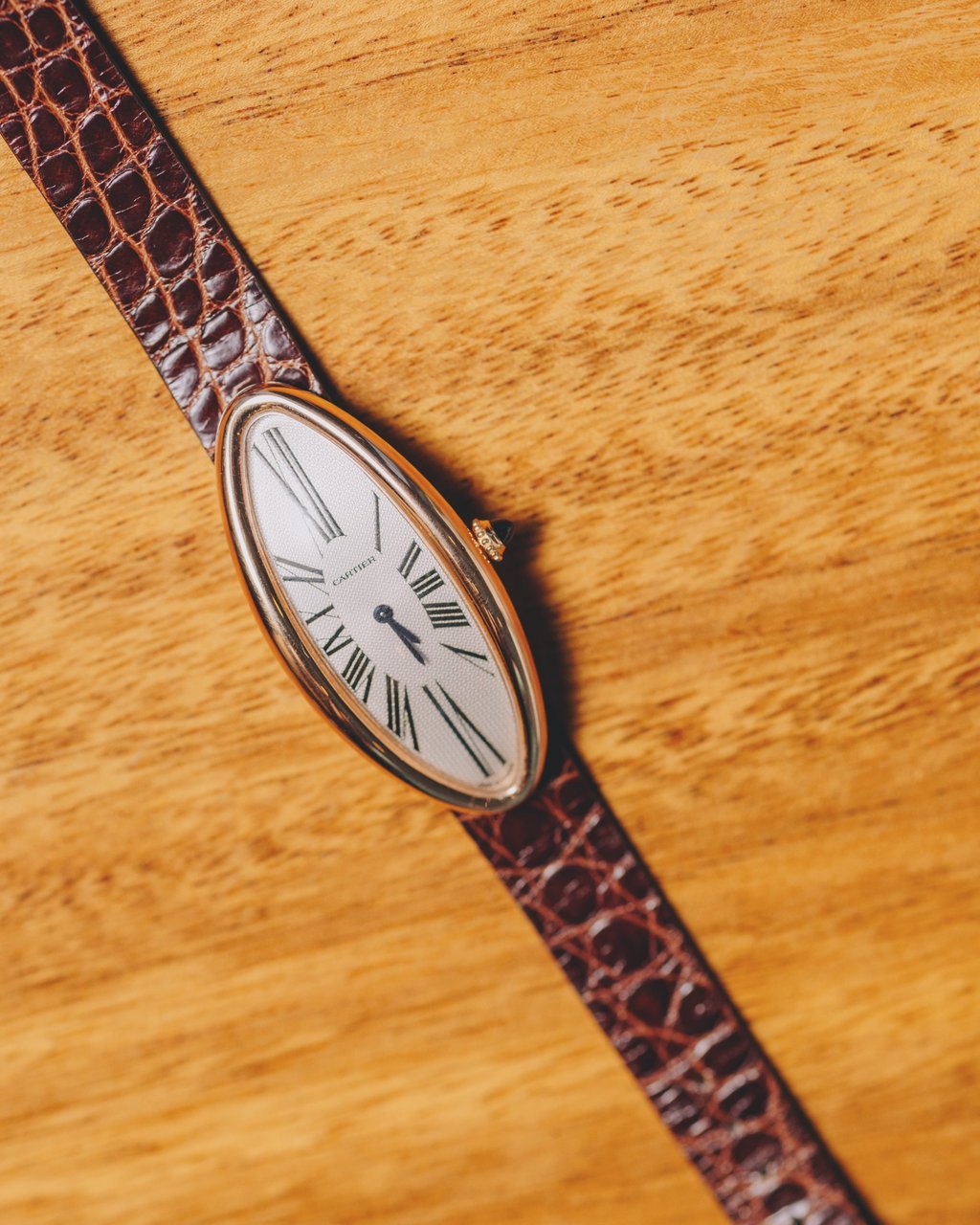 Mervin Ling acquired his Cartier Baignoire Allongée via auction earlier this year. Photo: Jocelyn Tam