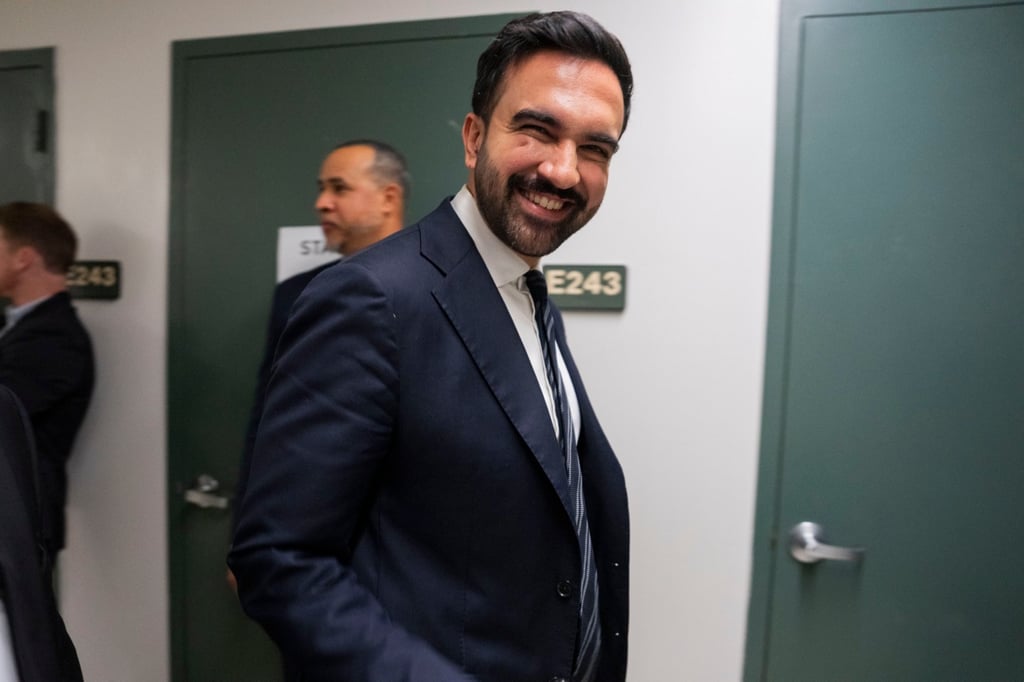 Zohran Mamdani before participating in a second New York City mayoral debate at LaGuardia Performing Arts Center in Long Island City, New York on October 22. Photo: EPA Zohran Mamdani before participating in a second New York City mayoral debate at LaGuardia Performing Arts Center in Long Island City, New York on October 22. Photo: EPA