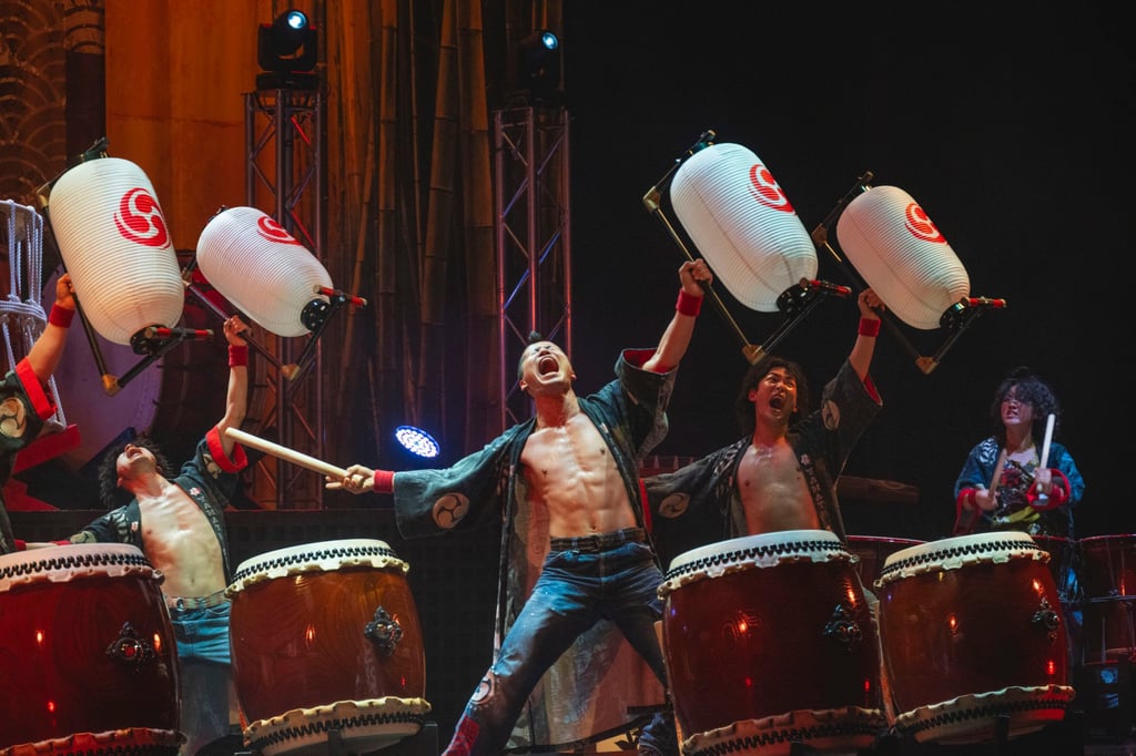 The Yamato drumming troupe will perform Hinotori: The Wings of Phoenix at the Hong Kong Cultural Centre on November 7 and 8. Photo: courtesy Genta Ogawa The Yamato drumming troupe will perform Hinotori: The Wings of Phoenix at the Hong Kong Cultural Centre on November 7 and 8. Photo: courtesy Genta Ogawa