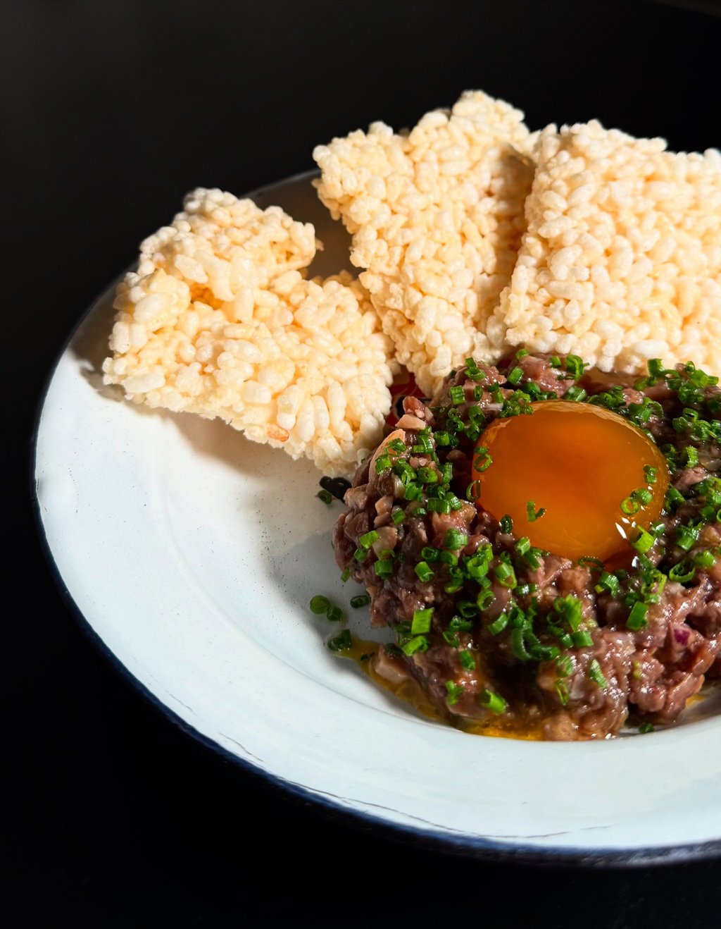 Sichuan pepper beef tartare at Shop B in Hong Kong. Photo: courtesy Shop B Sichuan pepper beef tartare at Shop B in Hong Kong. Photo: courtesy Shop B