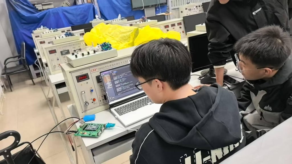 The drone competition in Shanghai is one of several recently to showcase technology and national defence. Photo: Handout The drone competition in Shanghai is one of several recently to showcase technology and national defence. Photo: Handout