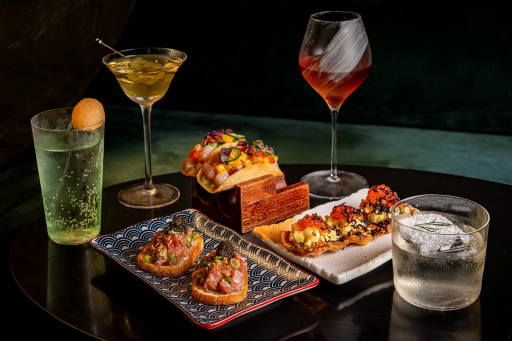 Yume’s cocktail and food offerings are inspired by Japanese gastronomy. Photo: Yume