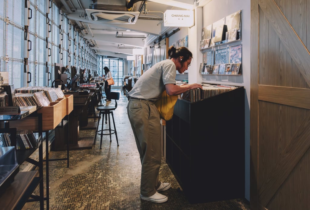 The Listening Room in Tsim Sha Tsui, Hong Kong, has 10 listening stations. Photo: Jocelyn Tam The Listening Room in Tsim Sha Tsui, Hong Kong, has 10 listening stations. Photo: Jocelyn Tam