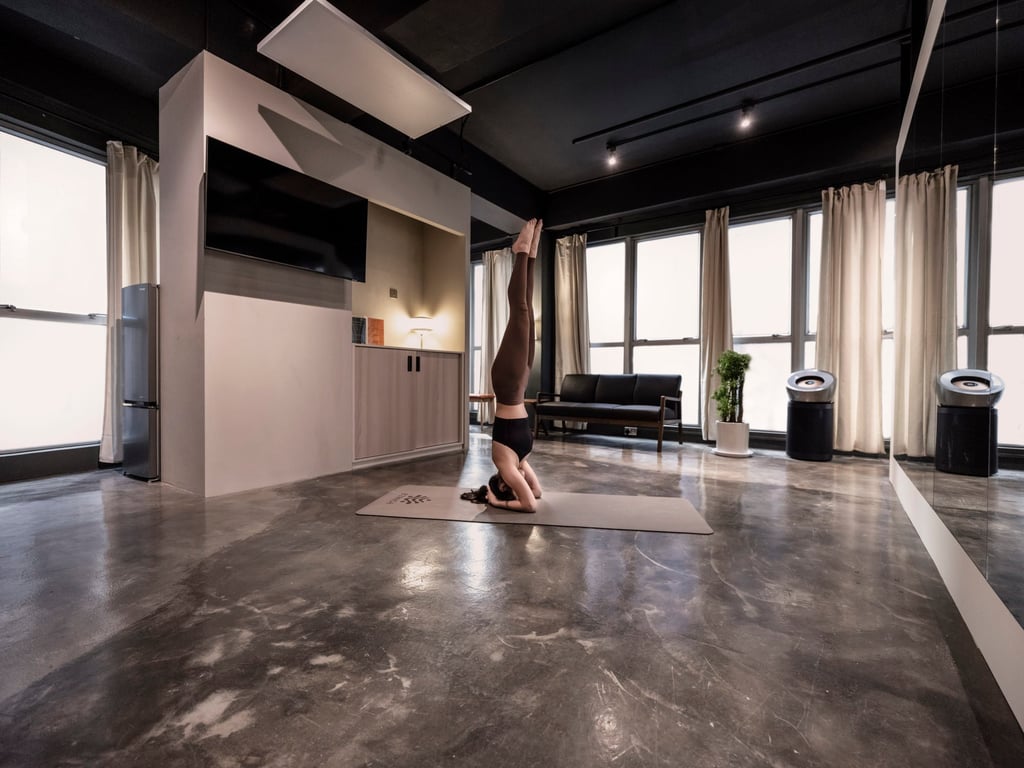 Aside from offering chiropractic services, Ethica also doubles as a yoga studio. Photo: Ethica