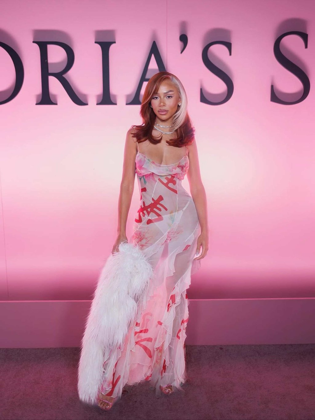 Mariah the Scientist captioned her look at the 2025 Victoria’s Secret fashion show: “Mind you I was five when this dress came out.” Photo: @mariahthescientist/Instagram Mariah the Scientist captioned her look at the 2025 Victoria’s Secret fashion show: “Mind you I was five when this dress came out.” Photo: @mariahthescientist/Instagram