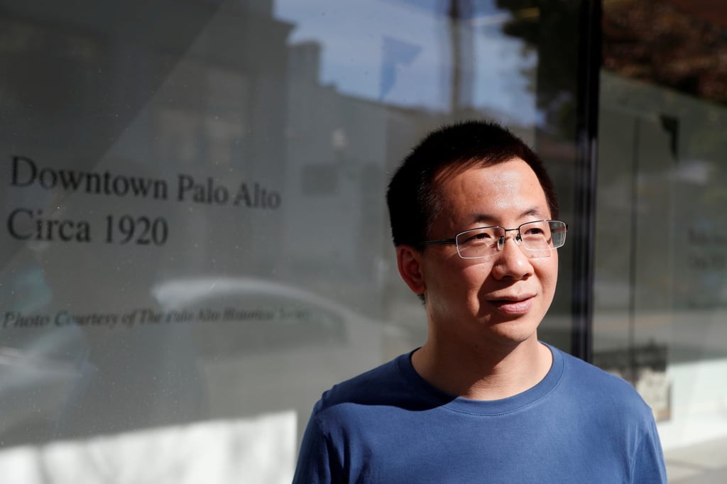 Zhang Yiming, founder of TikTok owner ByteDance and the richest person last year, has moved down to second place. Photo: Reuters Zhang Yiming, founder of TikTok owner ByteDance and the richest person last year, has moved down to second place. Photo: Reuters