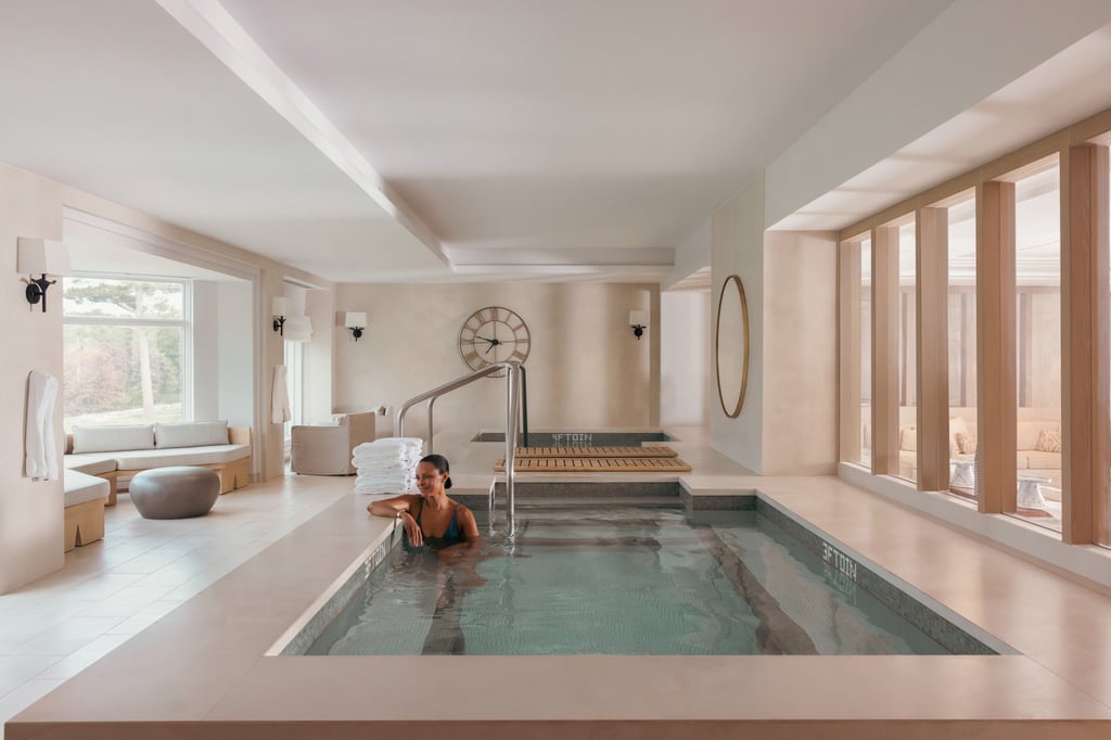 An indoor pool at Canyon Ranch, Lenox, Massachusetts. Photo: Handout An indoor pool at Canyon Ranch, Lenox, Massachusetts. Photo: Handout