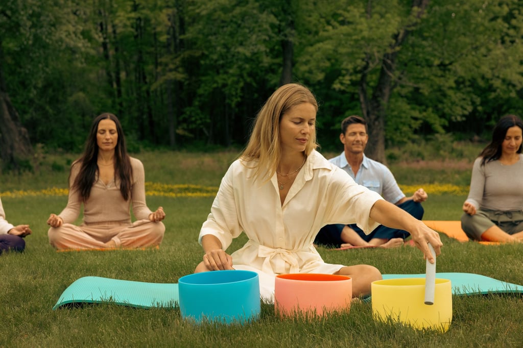 A meditation session at Canyon Ranch, Lenox, Massachusetts. Photo: Handout A meditation session at Canyon Ranch, Lenox, Massachusetts. Photo: Handout