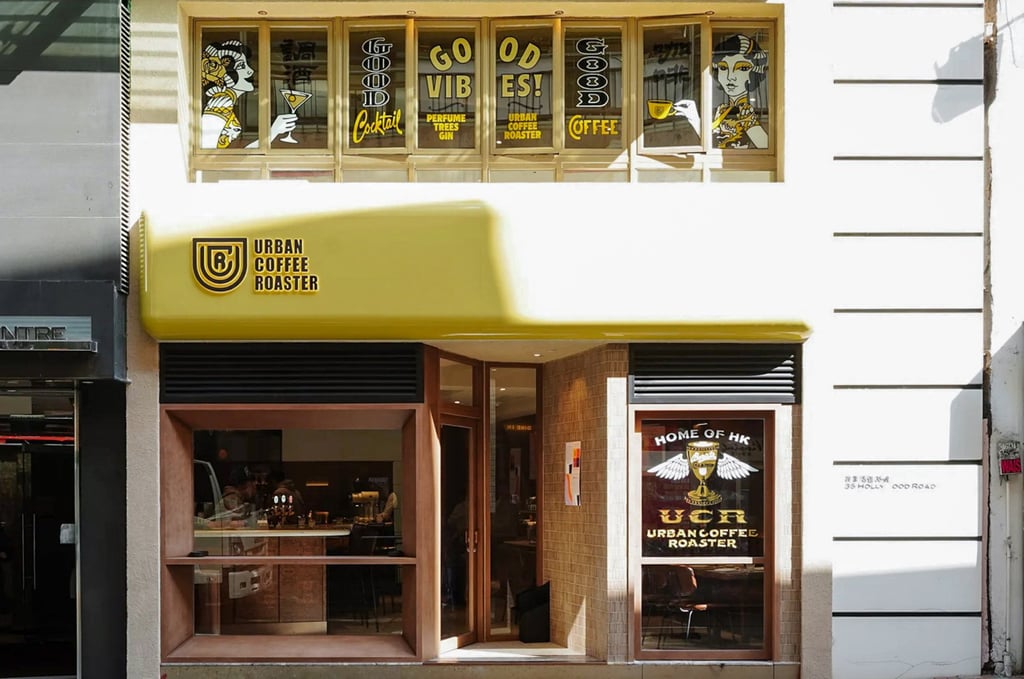 Urban Coffee Roaster in SoHo, Hong Kong. Photo: Urban Coffee Roaster Urban Coffee Roaster in SoHo, Hong Kong. Photo: Urban Coffee Roaster