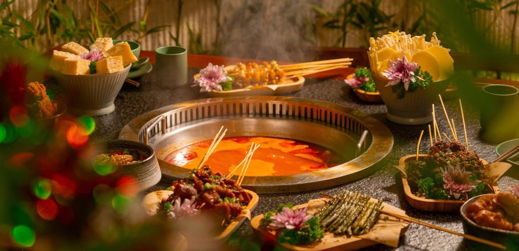 Hotpot and ingredients at DauDau Hot Pot. Photo: DauDau Hot Pot Hotpot and ingredients at DauDau Hot Pot. Photo: DauDau Hot Pot