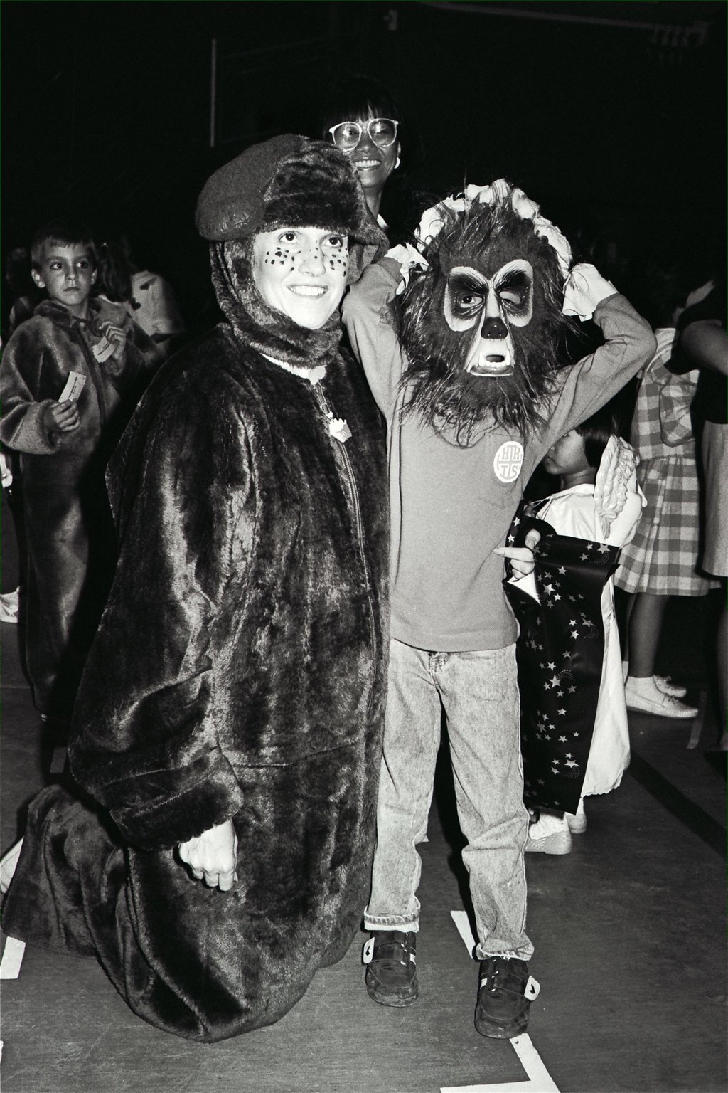 Hong Kong International School students get all dressed up for a party in the school hall in 1986. Photo: SCMP Archives Hong Kong International School students get all dressed up for a party in the school hall in 1986. Photo: SCMP Archives