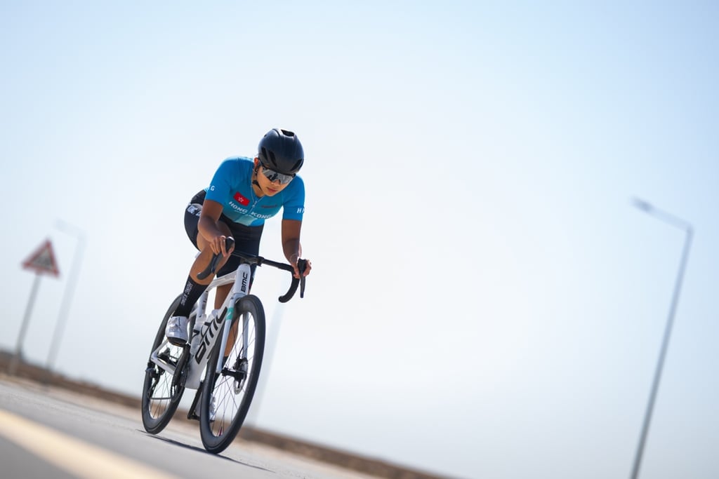 Law Ching-kiu won two bronze medals in the women’s road race and time trial. Photo: SF&OC