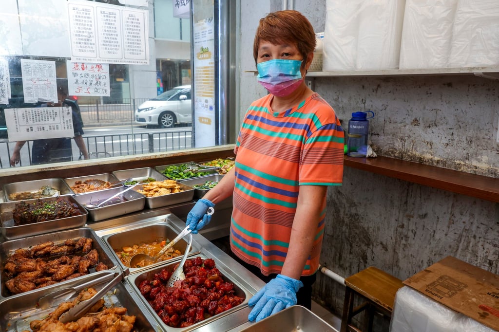 Lo Hung-wan is one of the operators of Hong Kong Family Food in Causeway Bay. Photo: Edmond So