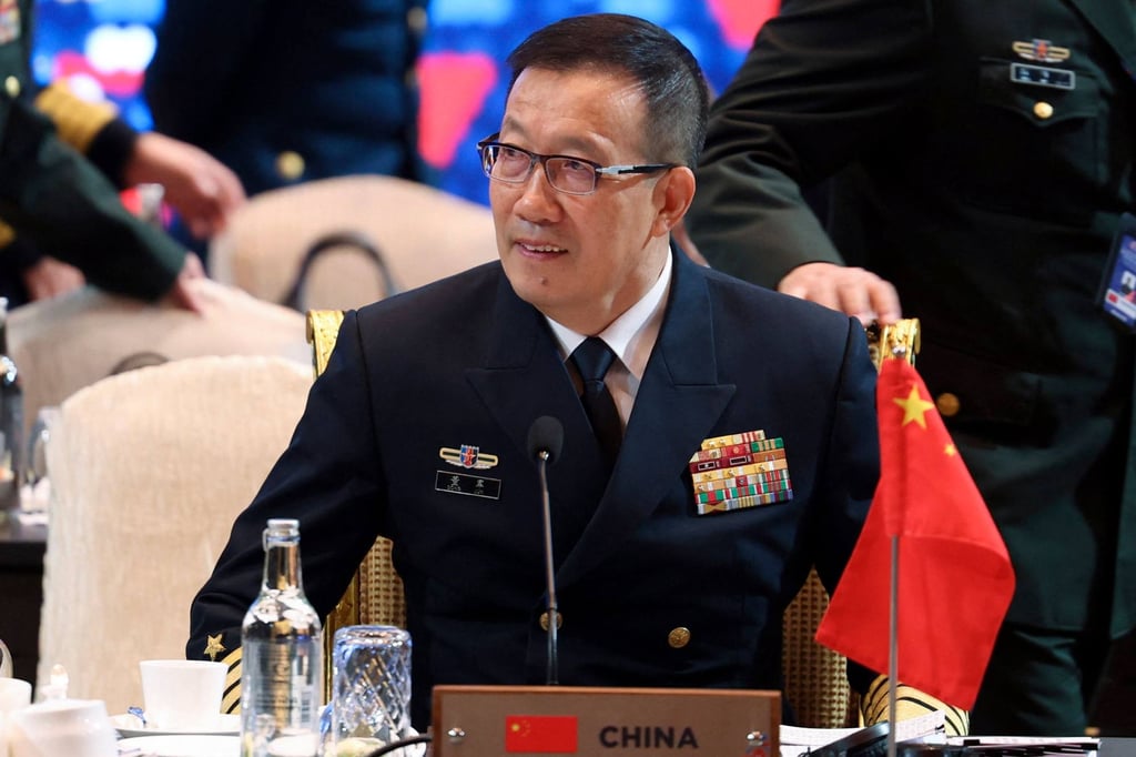 China’s Defence Minister Dong Jun attends the Asean Defence Ministers’ Meeting in Kuala Lumpur on October 31. Photo: AFP China’s Defence Minister Dong Jun attends the Asean Defence Ministers’ Meeting in Kuala Lumpur on October 31. Photo: AFP