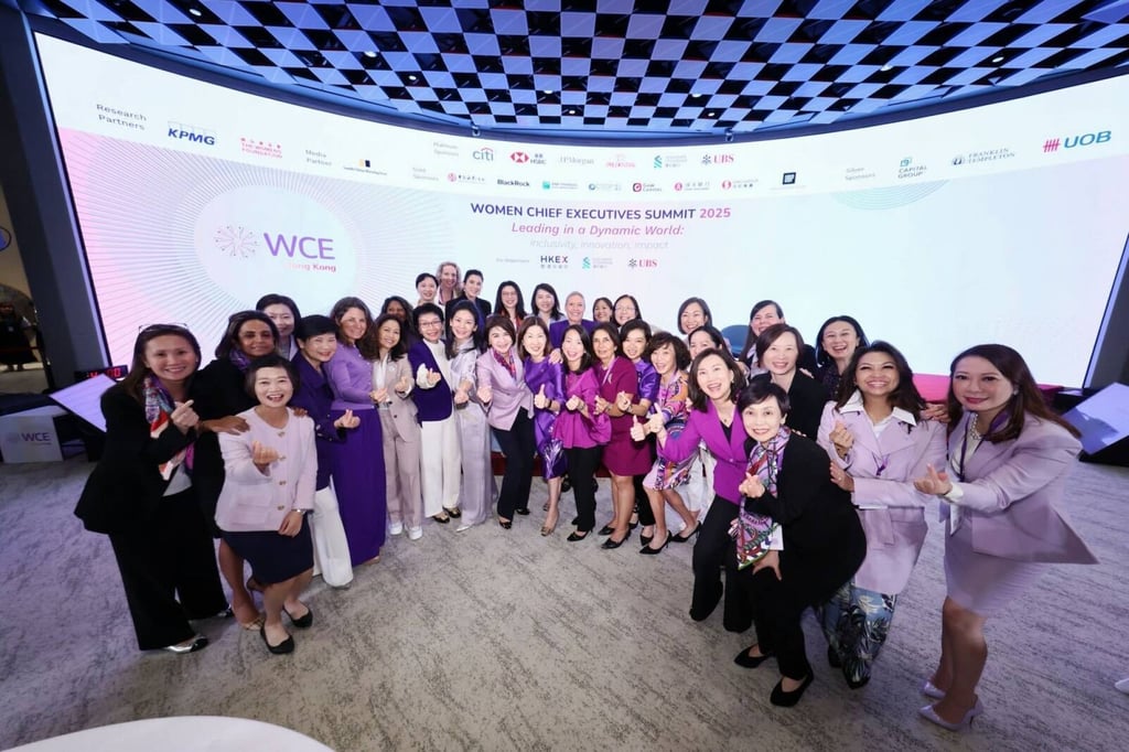 Attendees at the first Women Chief Executives’ (WCE) Summit at the Connect Hall of the Hong Kong stock exchange on November 3, 2025. Photo: Handout