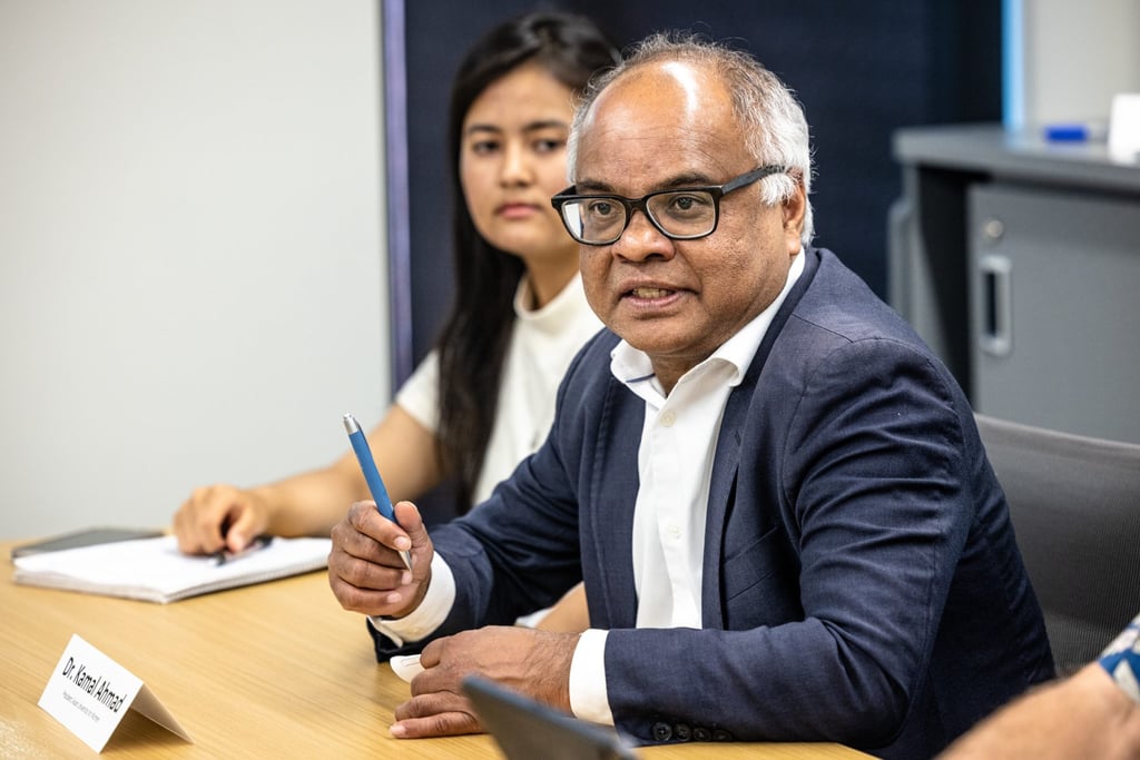 Kamal Ahmad, founder of the Asian University for Women, which offers full scholarships to women from underprivileged or conflict-affected communities. Photo: ASU Kamal Ahmad, founder of the Asian University for Women, which offers full scholarships to women from underprivileged or conflict-affected communities. Photo: ASU