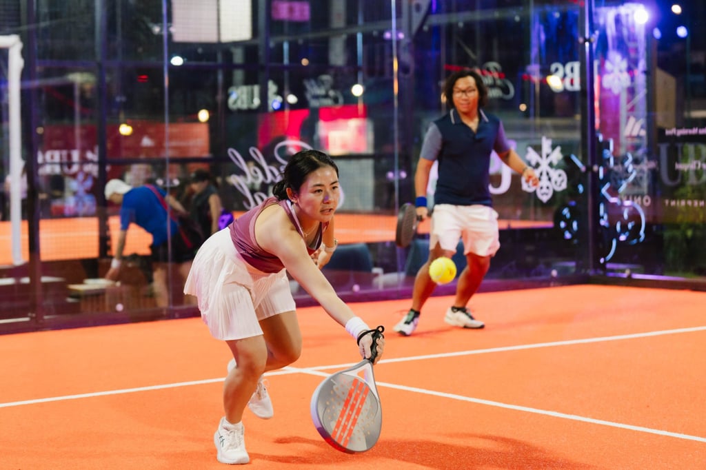At Padel Central, UBS has created a welcoming environment that encourages new players to engage and enjoy the game.