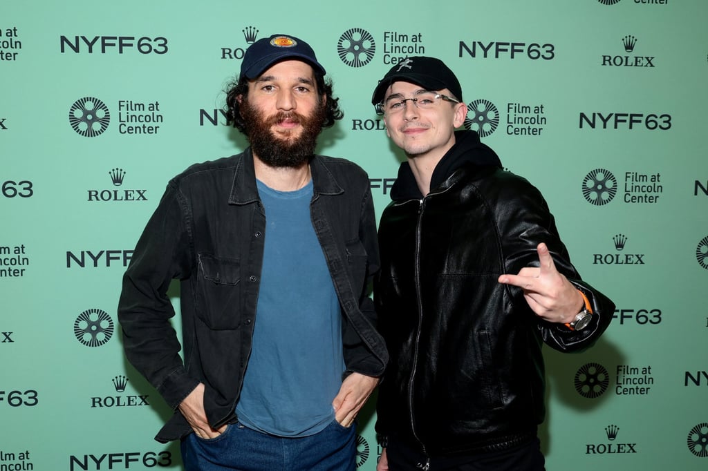 Josh Safdie and Timothée Chalamet at the New York Film Festival on October 6. Photo: Getty Images Josh Safdie and Timothée Chalamet at the New York Film Festival on October 6. Photo: Getty Images