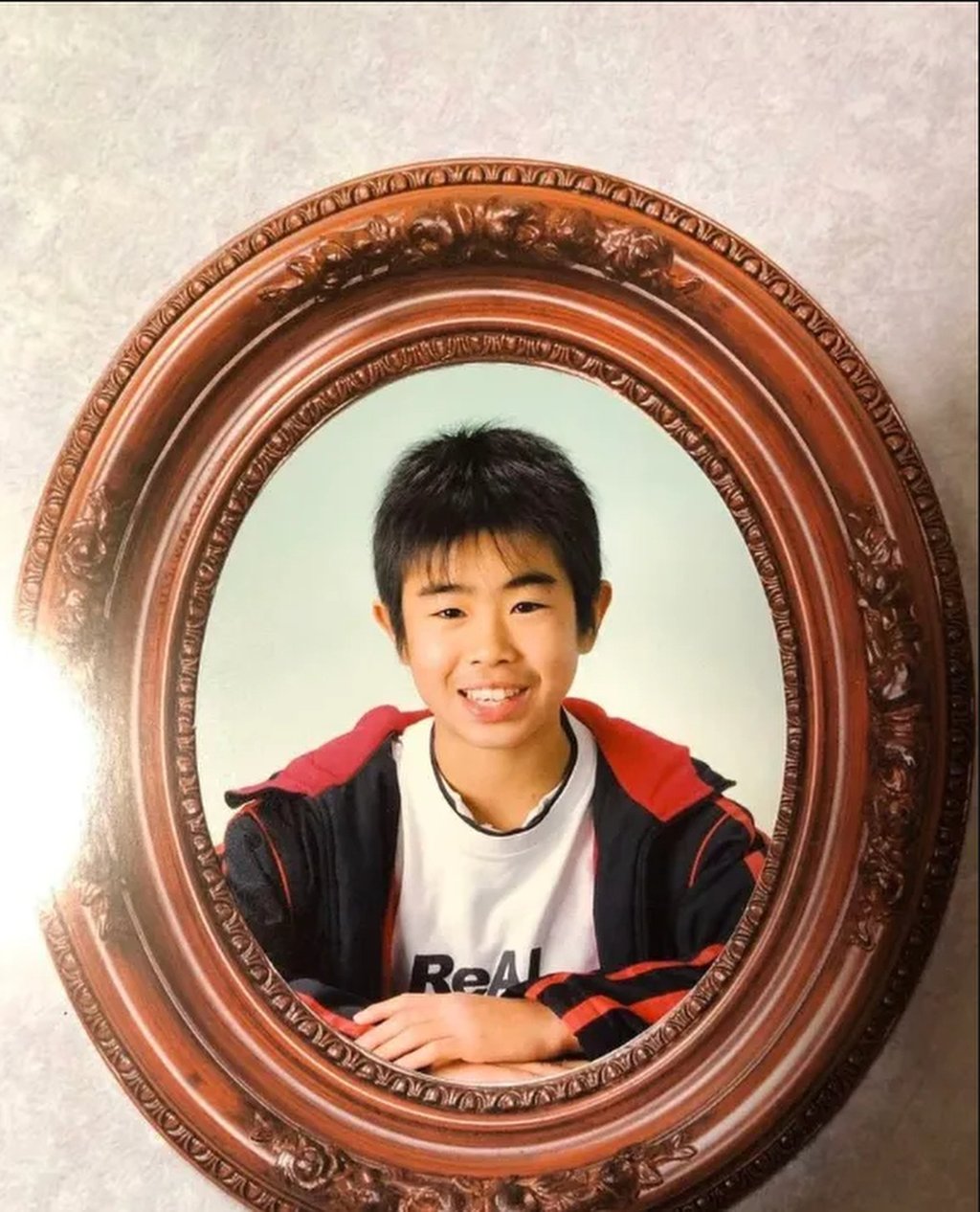 A childhood photograph of Allen, who says he was taunted and bullied about his looks at school. Photo: QQ.com A childhood photograph of Allen, who says he was taunted and bullied about his looks at school. Photo: QQ.com